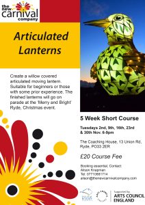 articulated lanterns poster